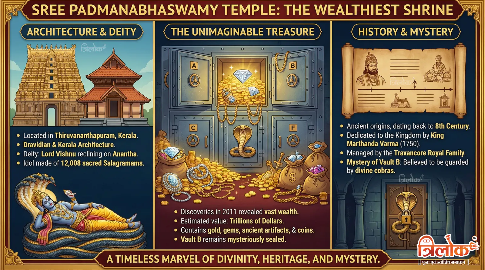 Sree Padmanabhaswamy Temple: The Wealthiest Shrine
